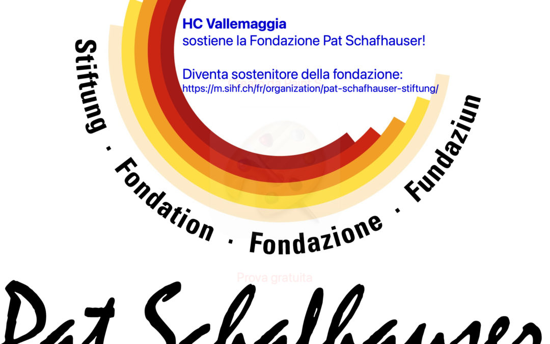 HC Vallemaggia sostiene la Fondazione Pat Schafhauser